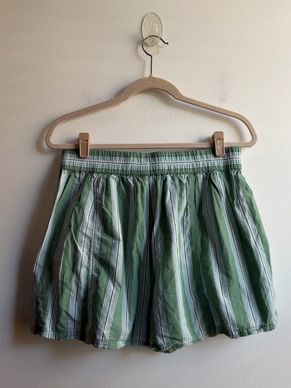 Free People Striped Pull-On Shorts - Picture 6 of 7